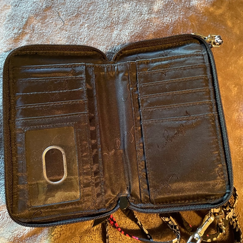 Vera Bradley crossbody wallet - Picture 3 of 4